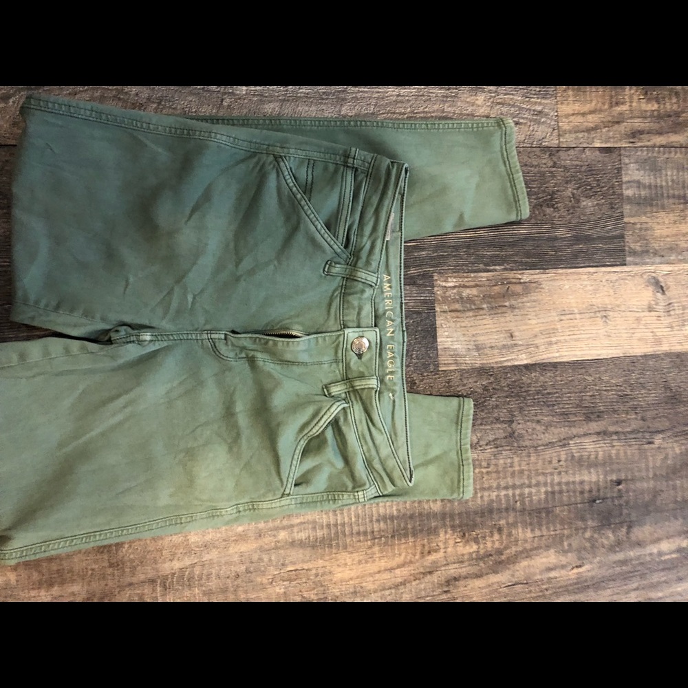 American Eagle Vintage Green Pants